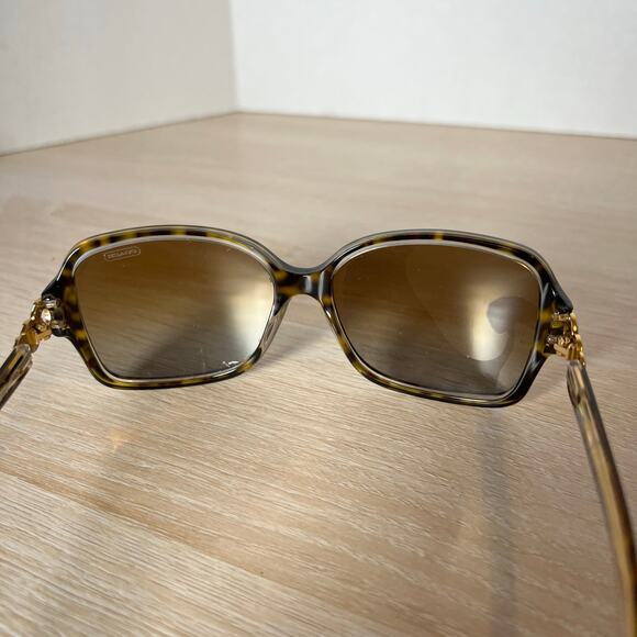 Coach HC8009 (L020 Frances) 5049/T5 READ DESC Sunglasses Tortoise 57-15-135 main image 6